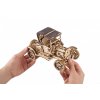 UGEARS DŘEVĚNÁ STAVEBNICE 3D MECHANICKÉ PUZZLE - Model Retrocar UGR-T