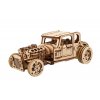 UGEARS DŘEVĚNÁ STAVEBNICE 3D MECHANICKÉ PUZZLE - The Hot Rod Furious