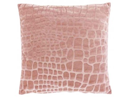 60214 sametovy dekoracni polstarek nanou 45x45 cm staroruzovy