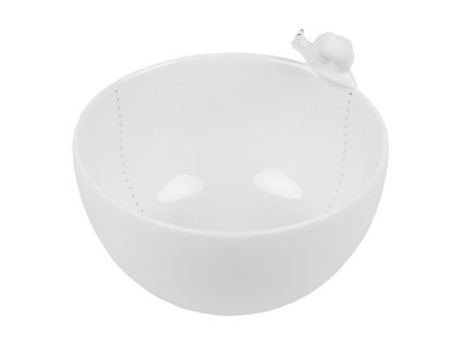 34429 bila porcelanova miska slug