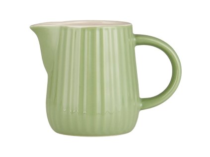 Zelený keramický džbánek MYNTE WASABI 200 ml pro stylové servírování