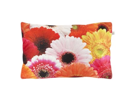 Povlak na polštář SAMARA GERBERA 30x50 cm s květy