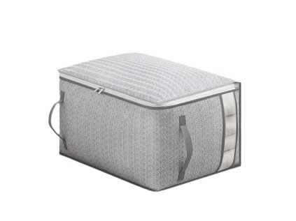 Velký organizér do skříně SENCA XL 52x44x30 cm šedý