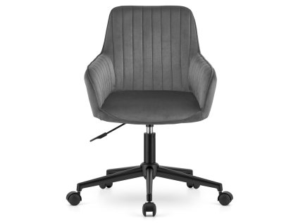 Moderní kancelářské křeslo ROXY tmavě šedé s ergonomickým opěradlem