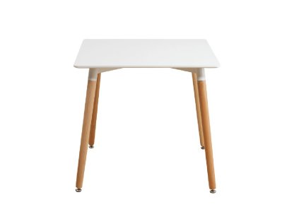 Jídelní stůl DIDIER 4 NEW 70x70 cm bílý – elegantní a kompaktní