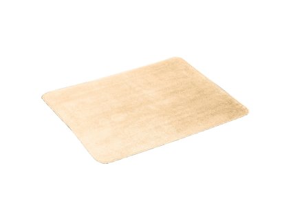Béžová koupelnová předložka TRIVORA 60x100 cm pro útulný interiér