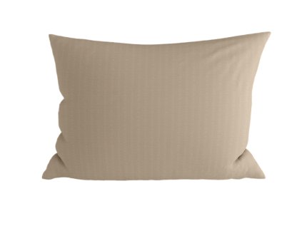 Krepový povlak STANDO světle hnědý 50x70 cm do ložnice