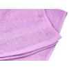 Basic ručník světle fialový 50 x 100 cm - vysoká savost, 100% bavlna