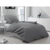 Šedé povlečení Lux – čistý vzhled a snadné převlékání