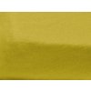 Jersey plahta za dječiji krevetic žuta 60 x 120 cm