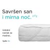 Vodonepropusna FROTE zaštita madraca 90 x 200 cm s PU premazom
