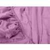 Napínací prostěradlo jersey 180 x 200 světle fialové