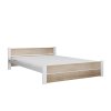 Krevet IKAROS DOUBLE 180 x 200 cm, bijela/hrast sonoma