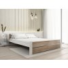 Krevet IKAROS DOUBLE 180 x 200 cm, bijela/hrast sonoma