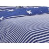 45981 1 bavlnene povleceni white stripes modre