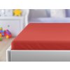 Plahta od žerseja za dječiji krevetic crvena 70 x 140 cm