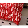 Povlečení mikroplyš CHRISTMAS TREES červené (Dimenzije posteljine 70 x 90 cm | 140 x 200 cm)