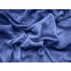 Plahta od mikropliša SOFT 90x200 cm plava