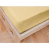 Jersey plahta za dječiji krevetic krem 70 x 140 cm