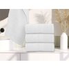 Ručník BASIC ONE 50 x 90 cm bílý, 100% bavlna – měkký a savý
