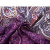 Mikrovlákno CHANTAL – povlečení fialové s dekorativním potiskem