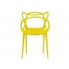Žuta plastična stolica KATO