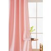 Růžový závěs OXFORD 140x250 cm (Sistem za vješanje Metalni prstenovi)