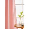Růžový závěs OXFORD 140x250 cm (Sistem za vješanje Metalni prstenovi)