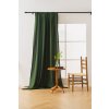 Tmavě zelený závěs OXFORD 140x250 cm (Sistem za vješanje Traka za nabiranje)