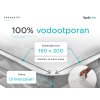 Vodonepropusna zaštita za madrac 160x200 cm – prošivena i udobna
