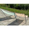61600 5 lehatka sand na plaz sada 2 ks svetle zelene pruhy