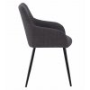 Jídelní křeslo BENI grafitové s komfortním čalouněním