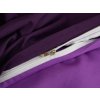 Bavlněné povlečení VIOLETTA fialové s jednoduchým elegantním stylem