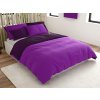 Bavlněné povlečení VIOLETTA fialové v elegantním dvoubarevném provedení