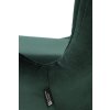 30840 7 tmave zelena sametova zidle lase 454