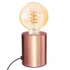 SABA stolní lampa měděná – elegantní doplněk do interiéru, 10,5 cm