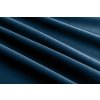 Závěs VELVET 140x250 cm v petrolejové barvě pro úplné zatemnění