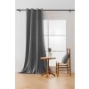 Elegantní šedý závěs VELVET 140x250 cm pro dokonalé zatemnění