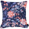 Dekorační polštářek MADISON MAXIME INDIGO 50x50 cm s modrým květinovým vzorem