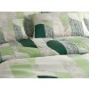 Lehoučké povlečení GREVERA zelené pro svěží vzhled ložnice