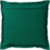 Stylový zelený povlak na polštář BURTO GALAPAGOS GREEN 45x45 cm s přírodní strukturou