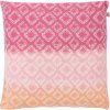 Stylový růžový povlak na polštář LAER 50x50 cm s elegantním vzorem