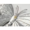 BUTTERFLY 40 cm – kovová dekorace s realistickými detaily a ruční malbou