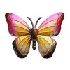 Nástěnná kovová dekorace motýl BUTTERFLY 40 cm – elegantní ozdoba na stěnu
