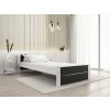 Krevet IKAROS DOUBLE 90 x 200 cm, antracit/bijela