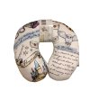 Cestovní polštářek HARRY POTTER LETTER 30x30 cm, béžový