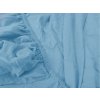 Světle modré jersey prostěradlo pro každodenní použití, rozměr 90 x 200 cm