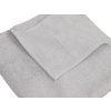 CARRARA set 3 ručnika 30x30 cm, svijetlo siva, 100% pamuk, s bordurom