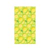 Stylový zelený plážový set LEMONS – pončo a osuška v jednom