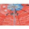 Stylový slunečník PALM BEACH 180 cm s letní scénou